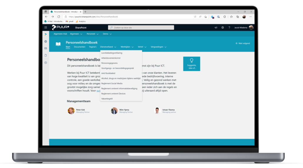 Personeelshandboek overzicht | Teamsapps Personeelshandboek overzicht | Teamsapps