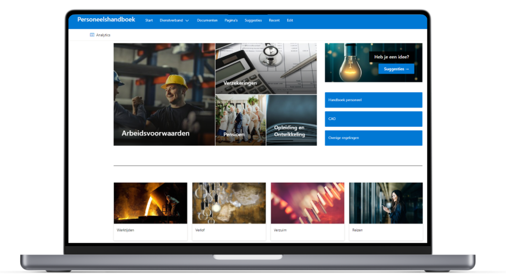 Personeelshandboek startpagina | Teamsapps Personeelshandboek startpagina | Teamsapps