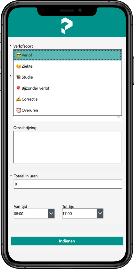 Verlofapp | TeamsApps Verlofapp | TeamsApps
