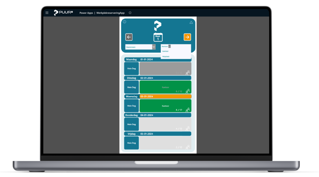 Werkplekreserveringsapp locaties | Teamsapps Werkplekreserveringsapp locaties | Teamsapps