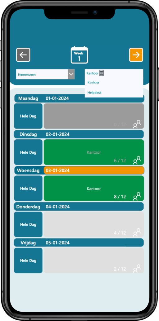 Werkplekreserveringsapp locaties | Teamsapps Werkplekreserveringsapp locaties | Teamsapps