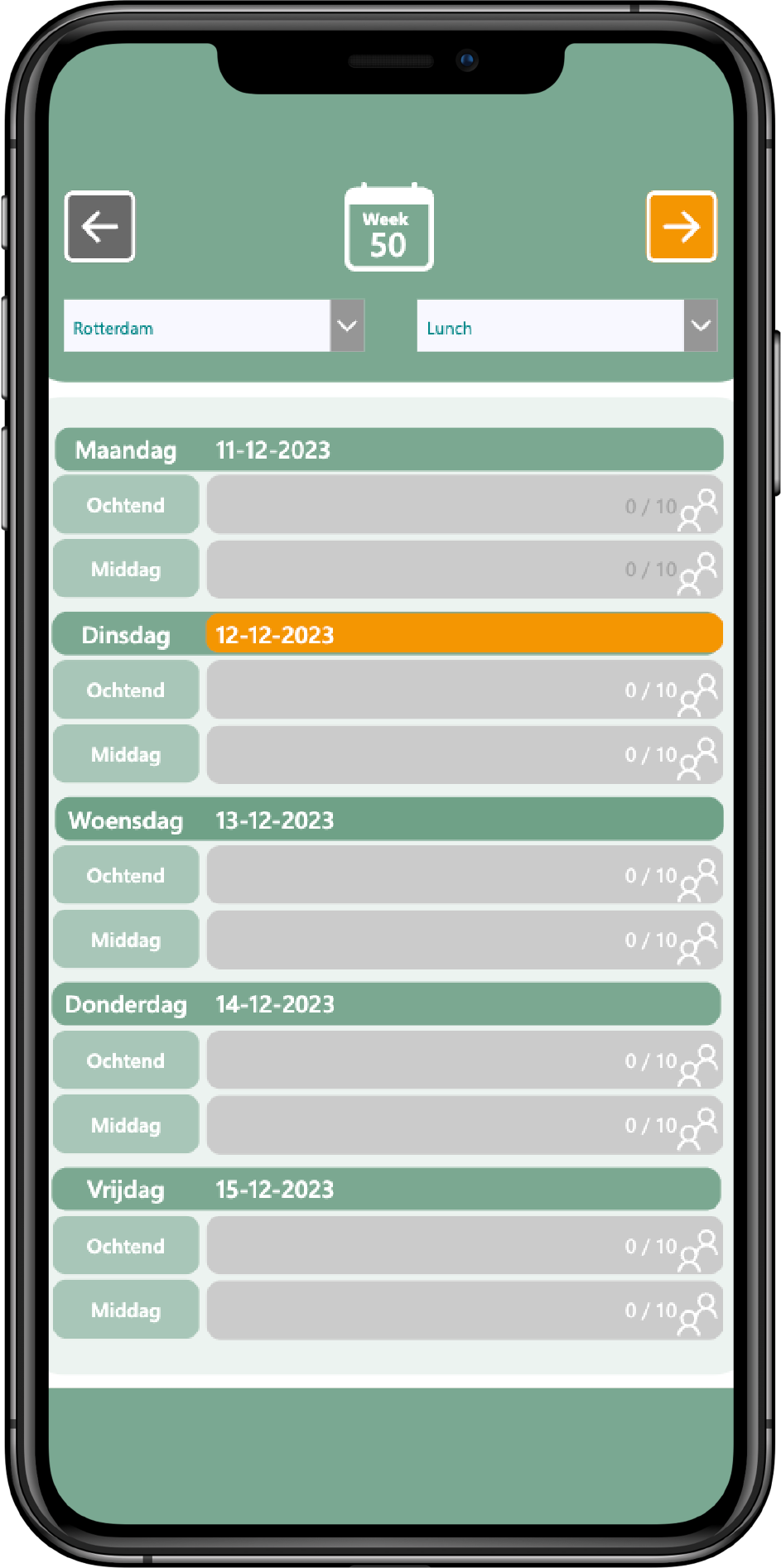 Werkplekreserveringsapp | TeamsApps Werkplekreserveringsapp | TeamsApps